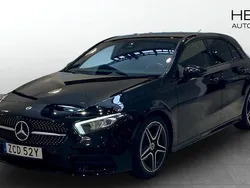 Svart (black) Begagnad 2022 Mercedes A180 AMG Halvkombi | 289 900 kr (Marknadspris)