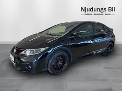 Svart Begagnad 2015 Honda Civic Sport Halvkombi | 159 900 kr (Dyr)