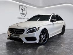 Vit Begagnad 2016 Mercedes C220 AMG Kombi | 199 900 kr (Marknadspris)