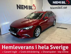 Röd Begagnad 2016 Mazda 6 Kombi | 169 900 kr (Marknadspris)