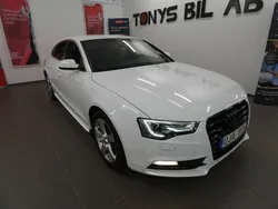Vit Begagnad 2013 Audi A5 Sportback Comfort Halvkombi | 134 900 kr (Marknadspris)