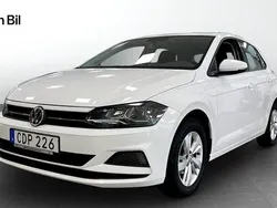 Vit Begagnad 2018 VW Polo Halvkombi | 144 900 kr (Marknadspris)