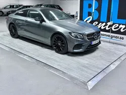 Grå Begagnad 2018 Mercedes E220 AMG line Sportkupé | 399 000 kr (Marknadspris)