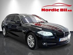 Svart Begagnad 2012 BMW 525 Comfort Edition Kombi | 119 900 kr (Marknadspris)