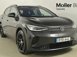 Mörkgrå (mangan grey metallic blac) Begagnad 2022 VW ID.4 GTX SUV | 349 000 kr (Bra pris)