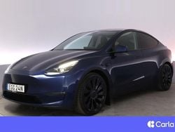 Blå Begagnad 2023 Tesla Model Y Performance SUV | 477 900 kr (Marknadspris)