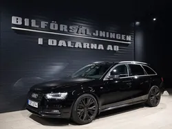 Svart Begagnad 2014 Audi A4 S-Line Kombi | 189 000 kr