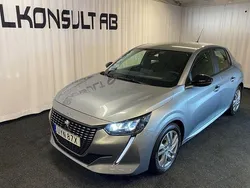 Grå Begagnad 2022 Peugeot 208 Active Halvkombi | 149 900 kr (Marknadspris)