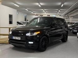 Svart Begagnad 2017 Land Rover Range Rover Sport SUV | 309 900 kr (Marknadspris)