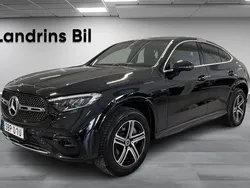 Svart Begagnad 2024 Mercedes GLC300e AMG line Sportkupé | 789 900 kr (Marknadspris)