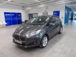 Grå (magnetic met) Begagnad 2016 Ford Fiesta Titanium Halvkombi | 104 400 kr (Lite dyr)