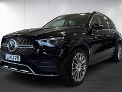 Svart (black) Begagnad 2021 Mercedes GLE350 SUV | 629 900 kr