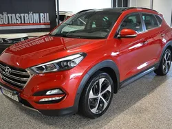 Röd Begagnad 2016 Hyundai Tucson Premium SUV | 179 000 kr (Marknadspris)