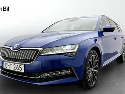 Blå Begagnad 2023 Skoda Superb LAURIN & KLEMENT Kombi | 394 900 kr (Marknadspris)
