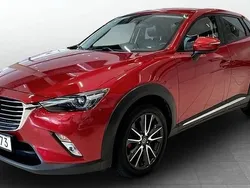Röd Begagnad 2016 Mazda CX-3 Optimum SUV | 138 000 kr (Bra pris)