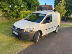 Vit Begagnad 2012 VW Caddy Minibuss | 39 000 kr (Bra pris)