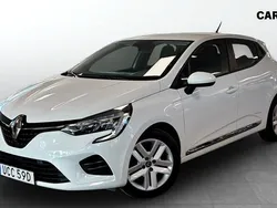 Vit (white) Begagnad 2021 Renault Clio V Zen Halvkombi | 139 900 kr (Marknadspris)