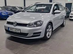 Silver Begagnad 2014 VW Golf VII Sportline Kombi | 69 900 kr (Bra pris)