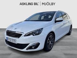 Vit Begagnad 2015 Peugeot 308 Allure Kombi | 129 000 kr (Lite dyr)