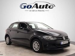 Svart Begagnad 2019 VW Polo Halvkombi | 139 500 kr (Marknadspris)