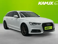 Vit Begagnad 2017 Audi A6 S-Line Kombi | 189 400 kr (Bra pris)