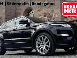 Svart Begagnad 2013 Land Rover Range Rover evoque SUV | 189 000 kr (Marknadspris)