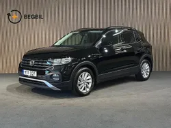Svart Begagnad 2019 VW T-Cross S SUV | 169 200 kr (Marknadspris)