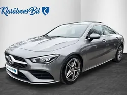 Mörkgrå Begagnad 2019 Mercedes CLA200 AMG Sportkupé | 299 900 kr (Marknadspris)