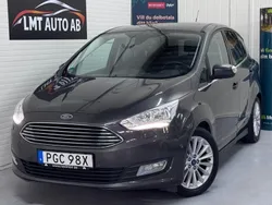 Mörkgrå Begagnad 2015 Ford C-MAX Minibuss | 99 900 kr (Marknadspris)