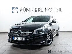 Svart Begagnad 2015 Mercedes A180 AMG line Halvkombi | 159 900 kr (Superpris)
