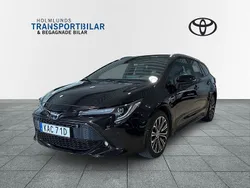 Svart Begagnad 2020 Toyota Corolla Kombi | 239 900 kr (Marknadspris)