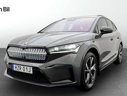 Grå (graphite grey metallic) Begagnad 2023 Skoda Enyaq iV SportLine SUV | 484 900 kr (Dyr)