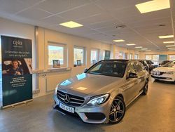 Silver Begagnad 2016 Mercedes C220 AMG line Kombi | 184 900 kr (Lite dyr)