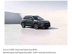 Svart Ny 2025 Toyota Corolla Cross SUV | 361 900 kr (Bra pris)