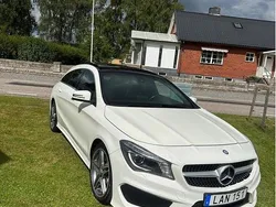 Vit Begagnad 2016 Mercedes CLA250 Shooting Brake AMG Kombi | 198 000 kr (Lite dyr)