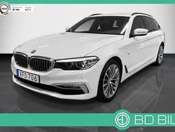 Vit Begagnad 2018 BMW 520 Luxury Line Kombi | 206 900 kr (Dyr)