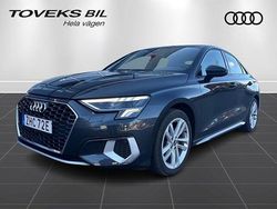 Manhattangrå metallic Begagnad 2021 Audi A3 Advanced Plus Sedan | 299 000 kr (Marknadspris)