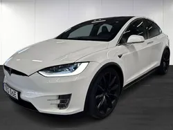Vit (white) Begagnad 2020 Tesla Model X SUV | 549 900 kr (Lite dyr)
