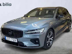 Grå Begagnad 2019 Volvo V60 R-Design Kombi | 349 000 kr (Marknadspris)