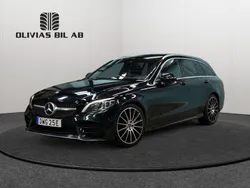 Grön Begagnad 2019 Mercedes C220 AMG Kombi | 249 400 kr (Marknadspris)