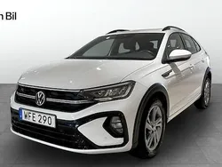 Vit Begagnad 2022 VW Taigo R-line SUV | 229 900 kr (Marknadspris)