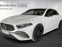Vit (polarvit) Begagnad 2023 Mercedes A250 AMG Halvkombi | 379 000 kr (Marknadspris)