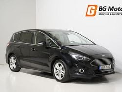 Svart Begagnad 2016 Ford S-MAX Business Edition Minibuss | 159 700 kr (Marknadspris)