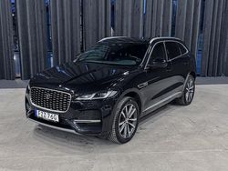 Svart Begagnad 2021 Jaguar F-Pace SUV | 439 900 kr