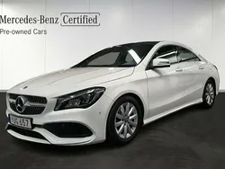 Vit Begagnad 2018 Mercedes CLA180 AMG line Sedan | 289 000 kr (Dyr)