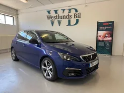 Blå Begagnad 2018 Peugeot 308 GT-line Halvkombi | 119 900 kr (Marknadspris)