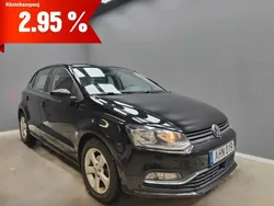 Svart Begagnad 2015 VW Polo Halvkombi | 89 900 kr (Marknadspris)