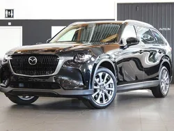 Svart Ny 2025 Mazda CX-80 Exclusive-Line SUV | 580 300 kr (Bra pris)