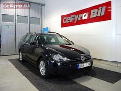 Svart Begagnad 2011 VW Golf VI Kombi | 88 900 kr (Dyr)