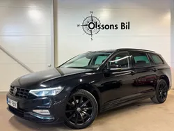 Svart Begagnad 2021 VW Passat R-line Kombi | 249 800 kr (Marknadspris)